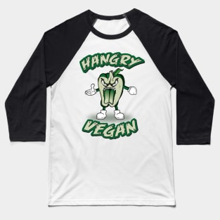 Hungry vegan monster Baseball T-Shirt